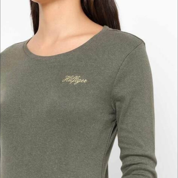 Tommy Hilfiger Tops - NWOT Tommy Hilfiger Olive Long Sleeve Top